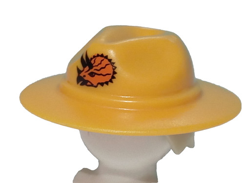 Playmobil orange hut wache - orange,