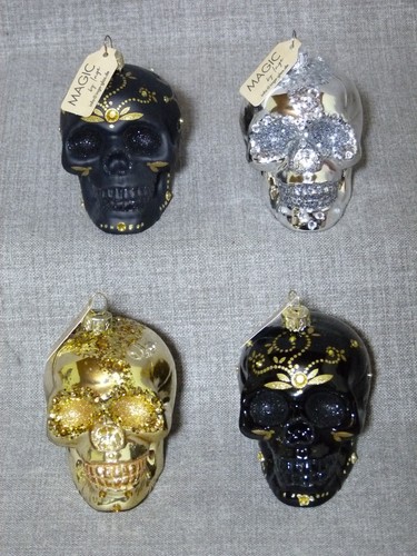Christbaumkugel totenkopf - christbaumkugel,
