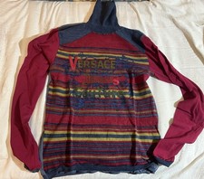 Exzentrischer Versace Rollkragenpullover