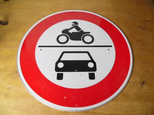 Altes verkehrsschild schild - altes,