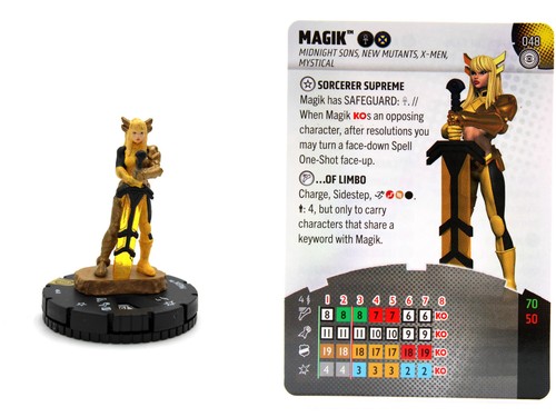 Heroclix 048 magik - -, #048