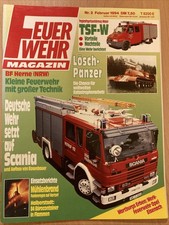 Feuerwehr Magazin Februar 1994 TSF-W Scania Herne Eisenach Nortorf Halberstadt
