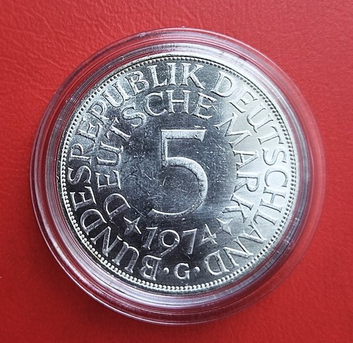1974 brd dm silberadler - 1974-g,