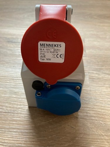 Mennekes 1650 doppelbox mit - mennekes,