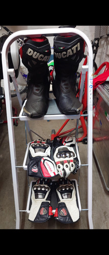 Motorrad rennstiefel und - ,