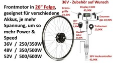 Bike frontmotor 26 - frontmotor, zoll