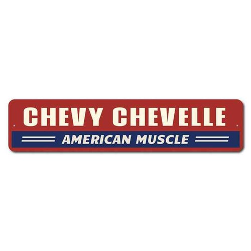 Schild chevy chevelle - schild,