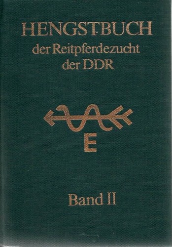 Hengstbuch der reitpferdezucht - hengstbuch,