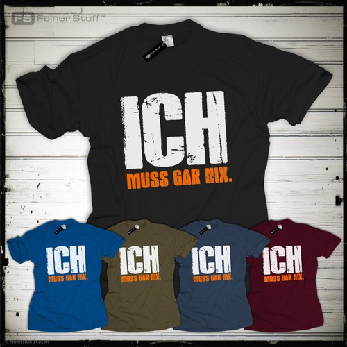 Ich muss gar - muss,