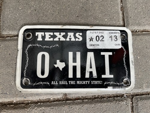 Motorradkennzeichen texas - motorradkennzeichen,