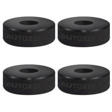 x4 Gummiklotz Gummiklötze Gummiauflage 29mm Loch Gummiblock Hebebühne VAN LKW DE