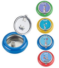 2 x Mini Taschen Aschenbecher Deckel Reiseaschenbecher NIC Glut Killer Töter