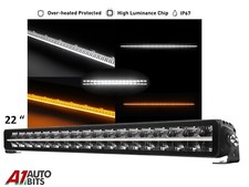 55.9cm Pro LED Licht Leiste Klavier Key Design Weiß Bernstein Begrenzungsleuchte