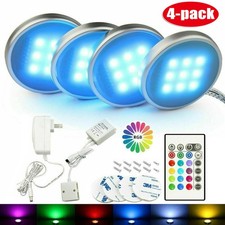 4xRGB LED Unterbauleuchte