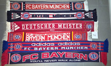 FC Bayern München Schals / 6 Stück / Sammelauflösung / Versandkostenfrei / 91