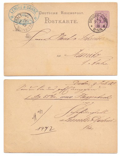 135465 ganzsache 5 - 5,