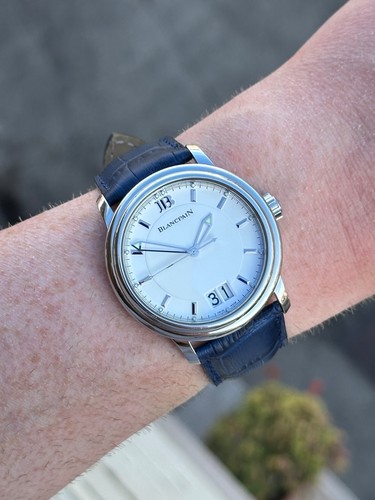 Blancpain léman grande date - blancpain,