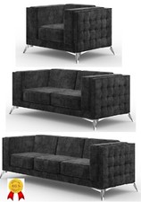 % SOFA LUXURY SCHWARZ