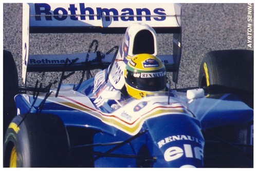 Ayrton senna autogramm - senna, ++autogramm++
