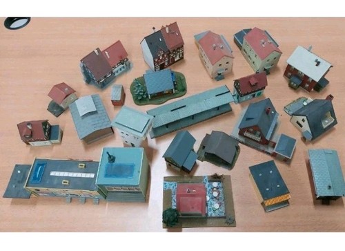 Modelleisenbahn häuser spur - häuser,