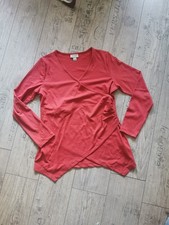Langarm Ripp Shirt 👚 Gr 44/46 Matt Coral NEU