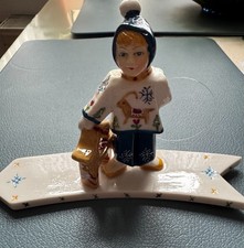 VILLEROY UND BOCH, Weihnachtsfigur, Scandinavia Children, gebraucht