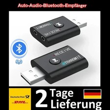 2 In 1 USB Bluetooth 5.0 Transmitter Receiver 3.5mm Wireless Audio Adapter kik62