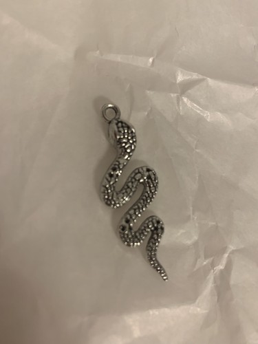 Schlange snake 4cm anhänger - schlange,