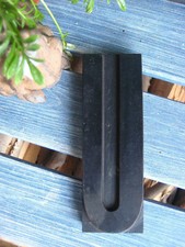 Druckbuchstaben Druckletter Holzletter Plakatbuchstabe Antique wood 18 cm  "U"