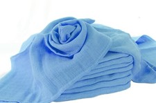 Mullwindeln blau kochfest