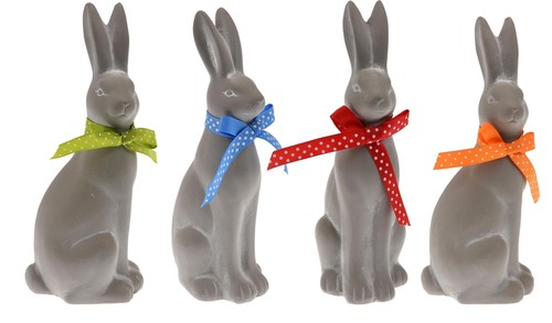 Osterhase aus ton mit - ton,