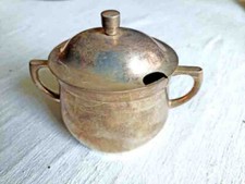 Alte Zuckerdose mit Deckel WMF