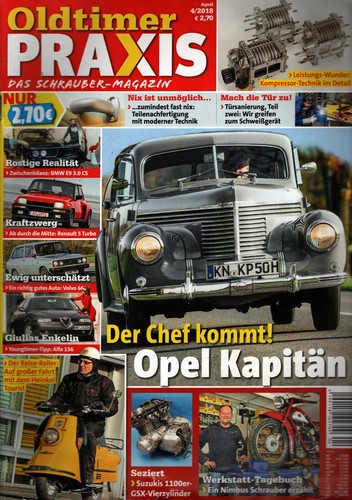 Zeitschrift oldtimer praxis 4 - zeitschrift,