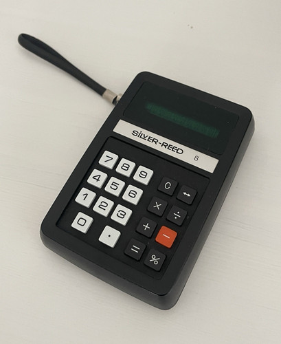 Silver reed standardrechner - 8,