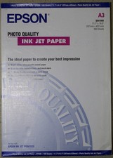 Epson high quality  Ink Jet A3 Fotpaper 55 Blatt Fotopapier S041086