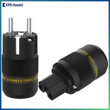 HiFi Schuko Stecker 1 Paar 16A