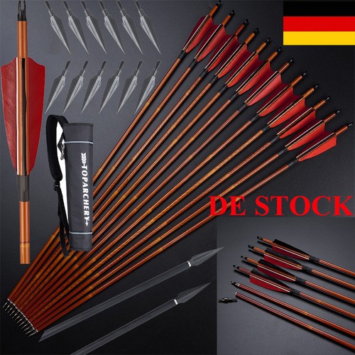 Carbon pfeile naturfedern - 30'',
