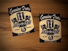 2x Chevy Aufkleber Parts