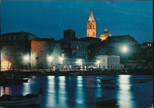 Italia - Italy - Sardinien - Sardegna - Alghero at night - Torre di San Giovanni