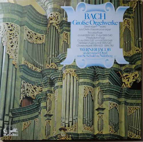 Bach große orgelwerke - bach,