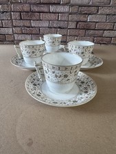 Porzellan Gedeck  der Manufaktur Krautheim & Adelberg  8teillig Antik Alt 1900