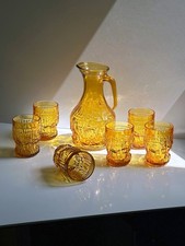 Italienische Glas Karaffe Set