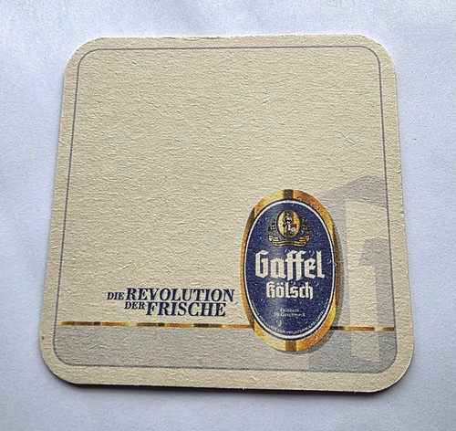 Bierdeckel gaffel kölsch - gaffel,