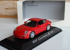 Minichamps 1:43  PORSCHE 911 CARRERA S  997  ROT  ab 2004  EXTREM SELTEN  OVP