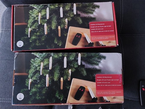 Funk led christbaum - 20, kerzen
