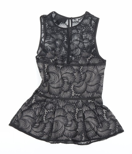 Damen schwarz spitze - damen,
