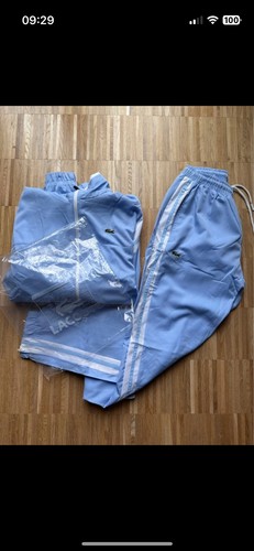Lacoste anzug babyblau l - lacoste,
