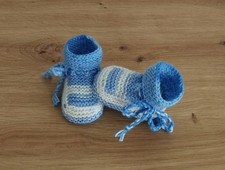 Babyschuhe,gestrickt,Handarbei
