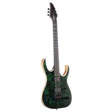Mayones Duvell Elite 6 Trans Dirty Green - Custom E-Gitarre
