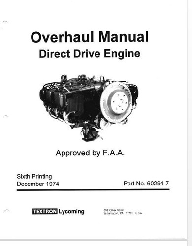 Lycoming 545 motor - lycoming, o-545